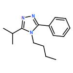 4H-1,2,4-Triazole, 4-butyl-3-(1-methylethyl)-5-phenyl-