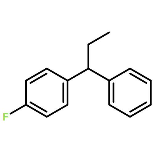 Benzene, 1-fluoro-4-(1-phenylpropyl)-