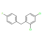 Benzene, 2,4-dichloro-1-[(4-fluorophenyl)methyl]-