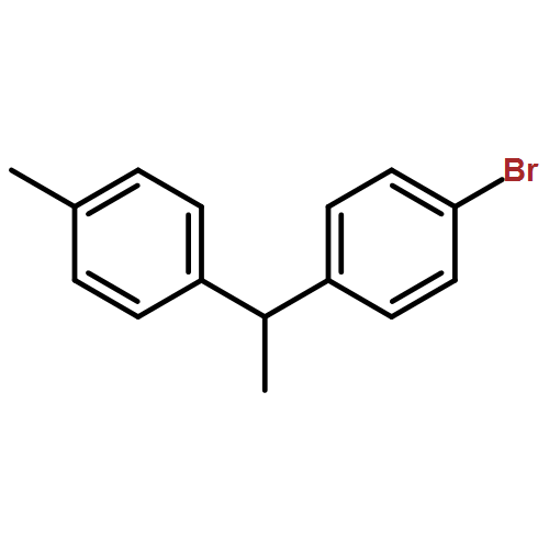 Benzene, 1-bromo-4-[1-(4-methylphenyl)ethyl]-