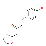 2-Butanone, 4-(4-methoxyphenyl)-1-[(2R)-tetrahydro-2-furanyl]-