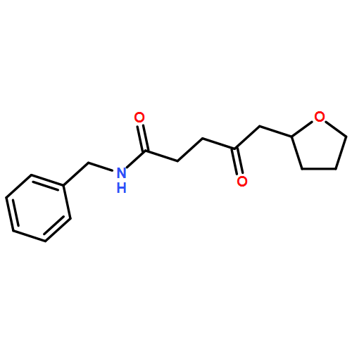 2-Furanpentanamide, tetrahydro-γ-oxo-N-(phenylmethyl)-, (2R)-