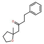 2-Butanone, 4-phenyl-1-[(2R)-tetrahydro-2-methyl-2-furanyl]-