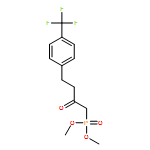 Phosphonic acid, P-[2-oxo-4-[4-(trifluoromethyl)phenyl]butyl]-, dimethyl ester