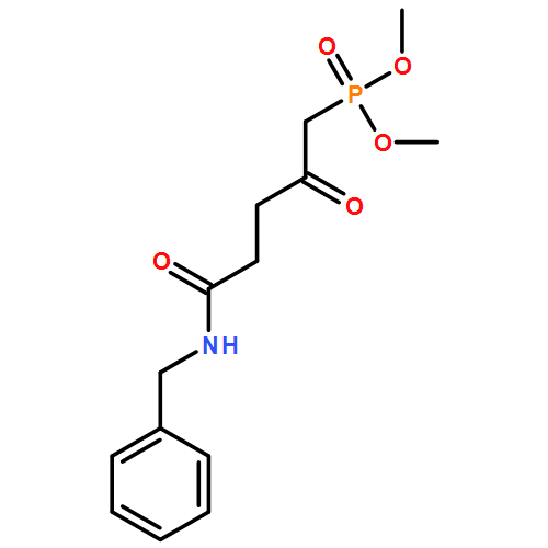 Phosphonic acid, P-[2,5-dioxo-5-[(phenylmethyl)amino]pentyl]-, dimethyl ester