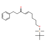 4-Nonen-3-one, 9-[[(1,1-dimethylethyl)dimethylsilyl]oxy]-1-phenyl-, (4E)-