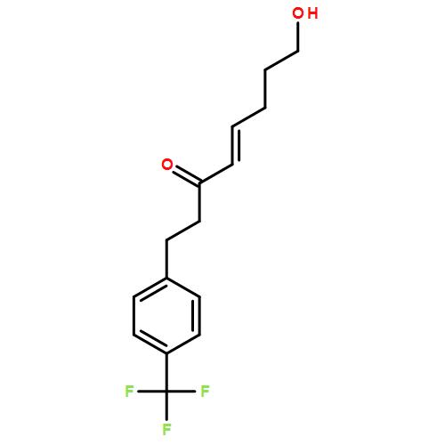 4-Octen-3-one, 8-hydroxy-1-[4-(trifluoromethyl)phenyl]-, (4E)-