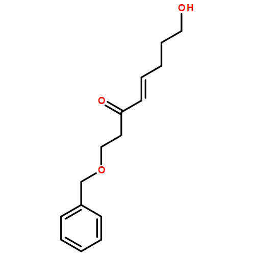 4-Octen-3-one, 8-hydroxy-1-(phenylmethoxy)-, (4E)-