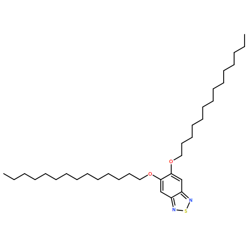 2,1,3-Benzothiadiazole, 5,6-bis(tetradecyloxy)-