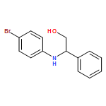 Benzeneethanol, β-[(4-bromophenyl)amino]-