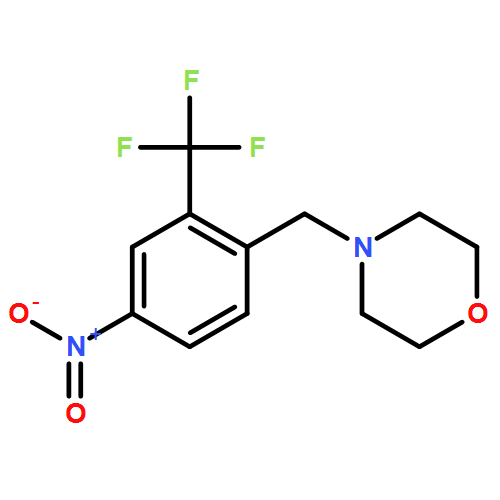 Morpholine, 4-[[4-nitro-2-(trifluoromethyl)phenyl]methyl]-