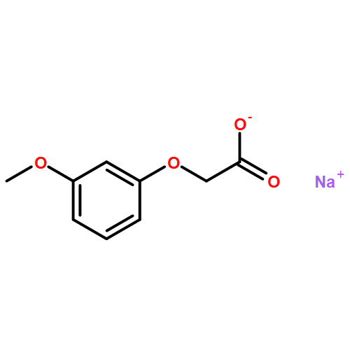 Acetic acid, (3-methoxyphenoxy)-, sodium salt