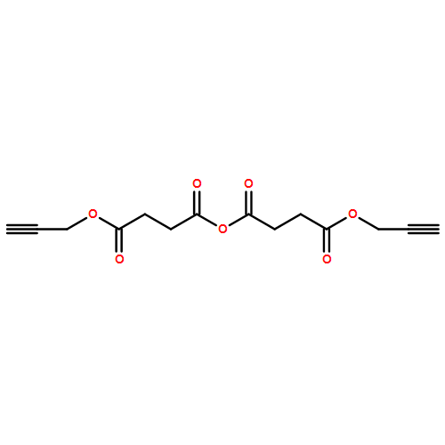 Butanedioic acid, 1,1'-anhydride, 4,4'-di-2-propyn-1-yl ester 