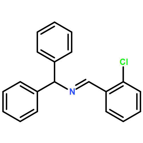 Benzenemethanamine, N-[(2-chlorophenyl)methylene]-α-phenyl-