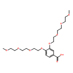 Benzoic acid, 3,4-bis[2-[2-(2-methoxyethoxy)ethoxy]ethoxy]-