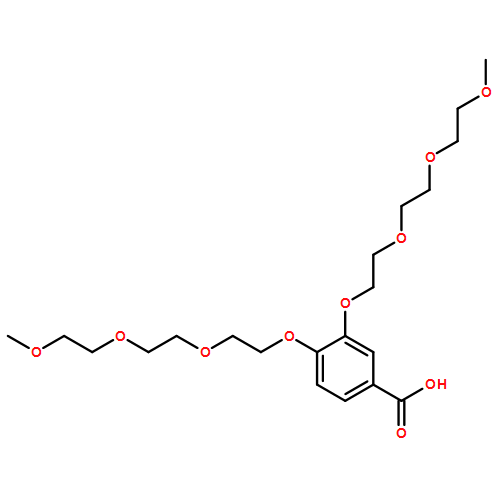 Benzoic acid, 3,4-bis[2-[2-(2-methoxyethoxy)ethoxy]ethoxy]-