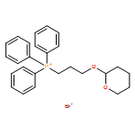 Phosphonium, triphenyl[3-[(tetrahydro-2H-pyran-2-yl)oxy]propyl]-, bromide (1:1)