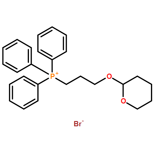 Phosphonium, triphenyl[3-[(tetrahydro-2H-pyran-2-yl)oxy]propyl]-, bromide (1:1)