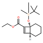 Bicyclo[4.2.0]oct-7-ene-7-carboxylic acid, 6-[[(1,1-dimethylethyl)dimethylsilyl]oxy]-, ethyl ester, (1R,6S)-rel-