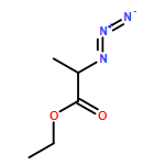 Propanoic acid, 2-azido-, ethyl ester