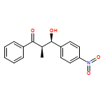 1-Propanone, 3-hydroxy-2-methyl-3-(4-nitrophenyl)-1-phenyl-, (2R,3R)-rel-