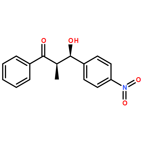 1-Propanone, 3-hydroxy-2-methyl-3-(4-nitrophenyl)-1-phenyl-, (2R,3R)-rel-