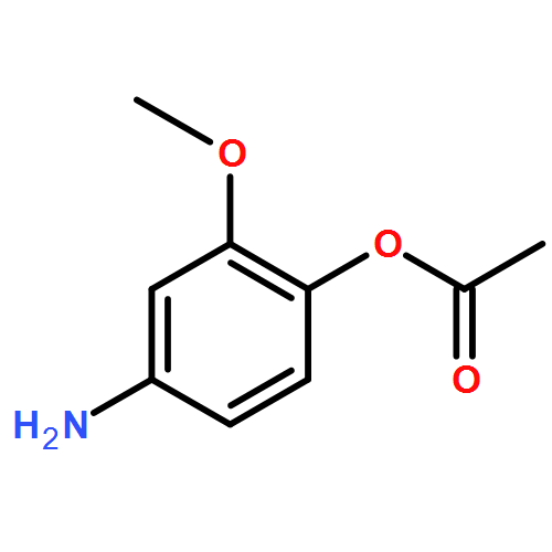 Phenol, 4-amino-2-methoxy-, 1-acetate