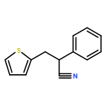 2-Thiophenepropanenitrile, α-phenyl-