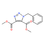 1H-1,2,3-Triazole-4,5-dicarboxylic acid, 1-(phenylmethyl)-, 4,5-dimethyl ester