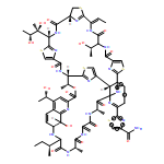 L-Alaninamide, N-[(7R,8S)-2-carboxy-7,8-dihydro-8-hydroxy-4-[(1S)-1-hydroxyethyl]-7-quinolinyl]-L-isoleucyl-L-alanyl-2,3-didehydroalanyl-N-