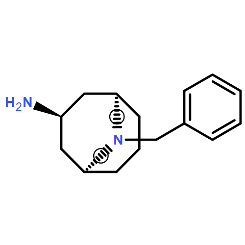 9-Azabicyclo[3.3.1]nonan-3-amine, 9-(phenylmethyl)-, (3-endo)-