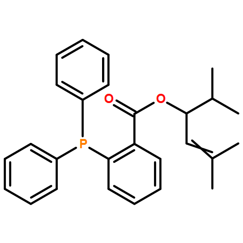 Benzoic acid, 2-(diphenylphosphino)-, 3-methyl-1-(1-methylethyl)-2-buten-1-yl ester