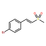 Benzene, 1-bromo-4-[(1E)-2-(methylsulfonyl)ethenyl]-