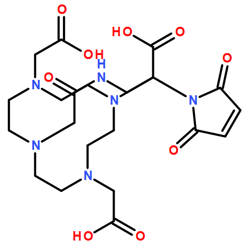 1,4,7,10-Tetraazacyclododecane-1,4,7-triacetic acid, 10-[2-[[2-(2,5-dihydro-2,5-dioxo-1H-pyrrol-1-yl)ethyl]amino]-2-oxoethyl]-