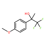 Benzenemethanol, 4-methoxy-α-methyl-α-(trifluoromethyl)-