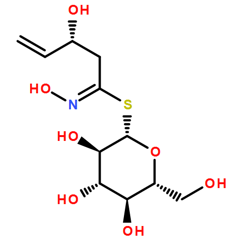 β-D-Glucopyranose, 1-thio-, 1-[(3R)-N,3-dihydroxy-4-pentenimidate]