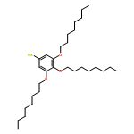 Benzenethiol, 3,4,5-tris(octyloxy)-