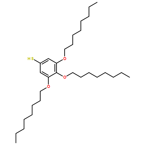 Benzenethiol, 3,4,5-tris(octyloxy)-