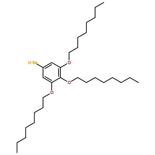 Benzeneselenol, 3,4,5-tris(octyloxy)-