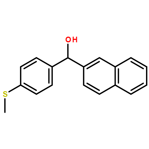 2-Naphthalenemethanol, α-[4-(methylthio)phenyl]-