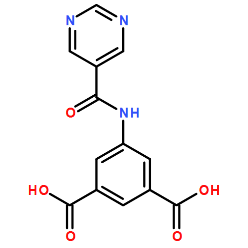 1,3-Benzenedicarboxylic acid, 5-[(5-pyrimidinylcarbonyl)amino]-