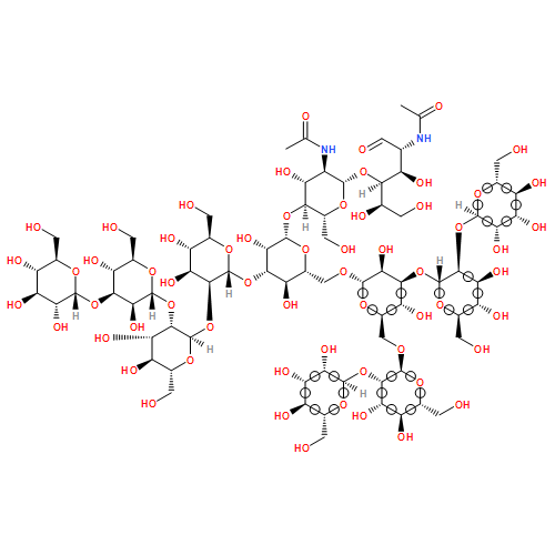 D-Glucose, O-α-D-glucopyranosyl-(1→3)-[O-α-D-mannopyranosyl-(1→2)] -O-α-D-mannopyranosyl-(1→3)-O-[O-α-D-mannopyranosyl-(1→2)-O-α-D-