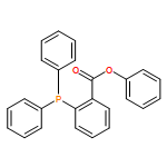 Benzoic acid, 2-(diphenylphosphino)-, phenyl ester