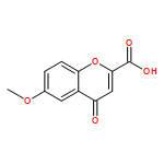 4H-1-Benzopyran-2-carboxylic acid, 6-methoxy-4-oxo-