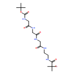 Glycinamide, N-[(1,1-dimethylethoxy)carbonyl]glycylglycyl-N-[2-[(2-bromo-2-methyl-1-oxopropyl)amino]ethyl]-