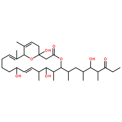 4,21-Dioxabicyclo[15.3.1]heneicosa-9,15,18-trien-3-one, 1,7,11-trihydroxy-5-[(1R,3R,4S,5S)-4-hydroxy-1,3,5-trimethyl-6-oxooctyl]-6,8,16,18-