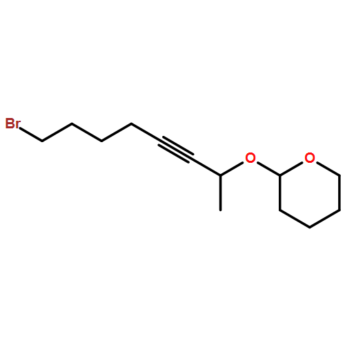 2H-Pyran, 2-[(7-bromo-1-methyl-2-heptyn-1-yl)oxy]tetrahydro-