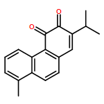 3,4-Phenanthrenedione, 8-methyl-2-(1-methylethyl)-