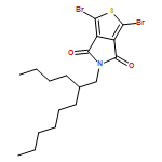 4H-Thieno[3,4-c]pyrrole-4,6(5H)-dione, 1,3-dibromo-5-(2-butyloctyl)-