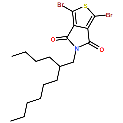 4H-Thieno[3,4-c]pyrrole-4,6(5H)-dione, 1,3-dibromo-5-(2-butyloctyl)-